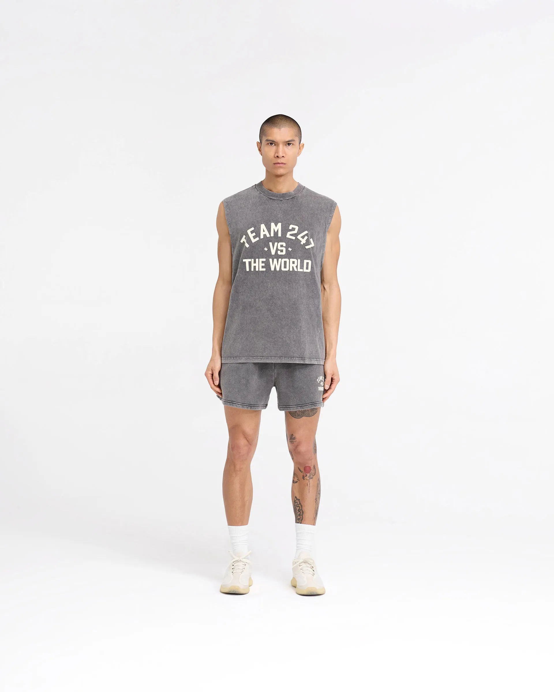 247 Vs The World Tank - Pewter