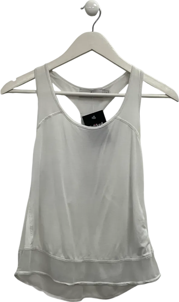 adidas Stella Mccartney White Tank Top UK S