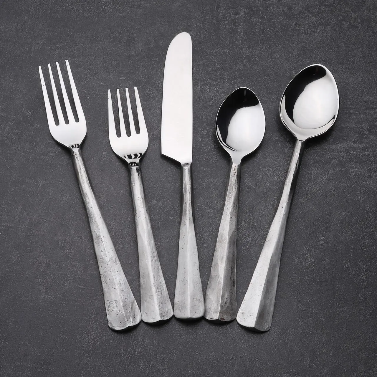 Aged Flatware Set