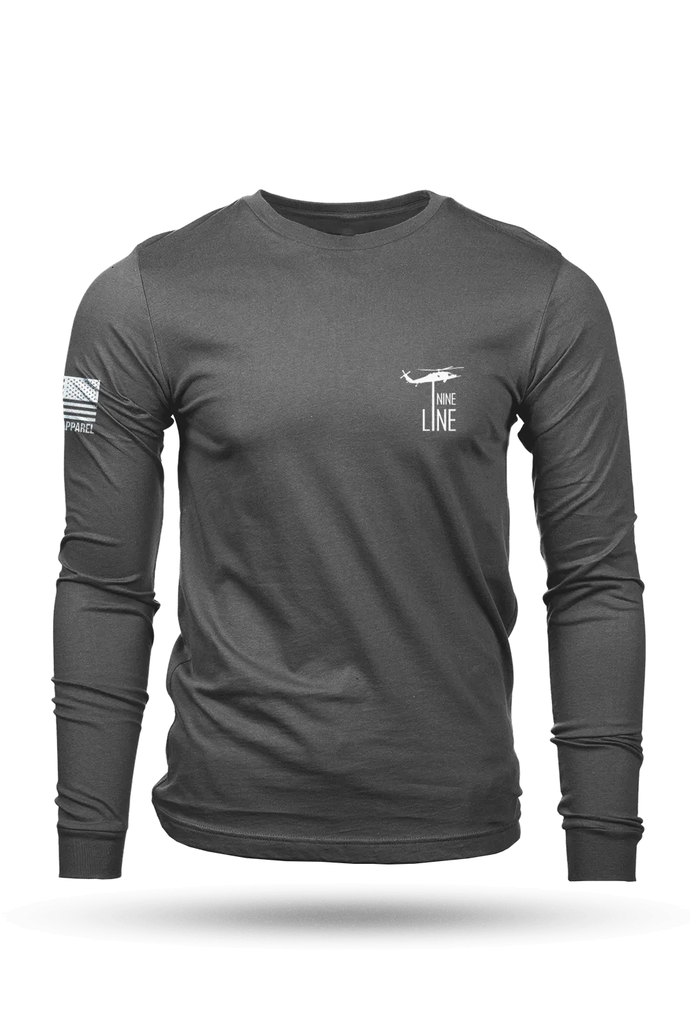 American Flag Schematic - Long Sleeve T-Shirt