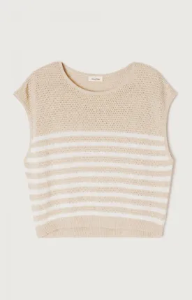 AV Nyama Stripe Knit in Raffia Chine