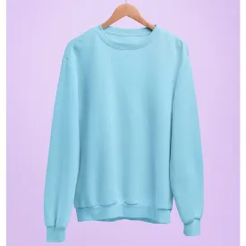 Baby Blue Plain Sweatshirt