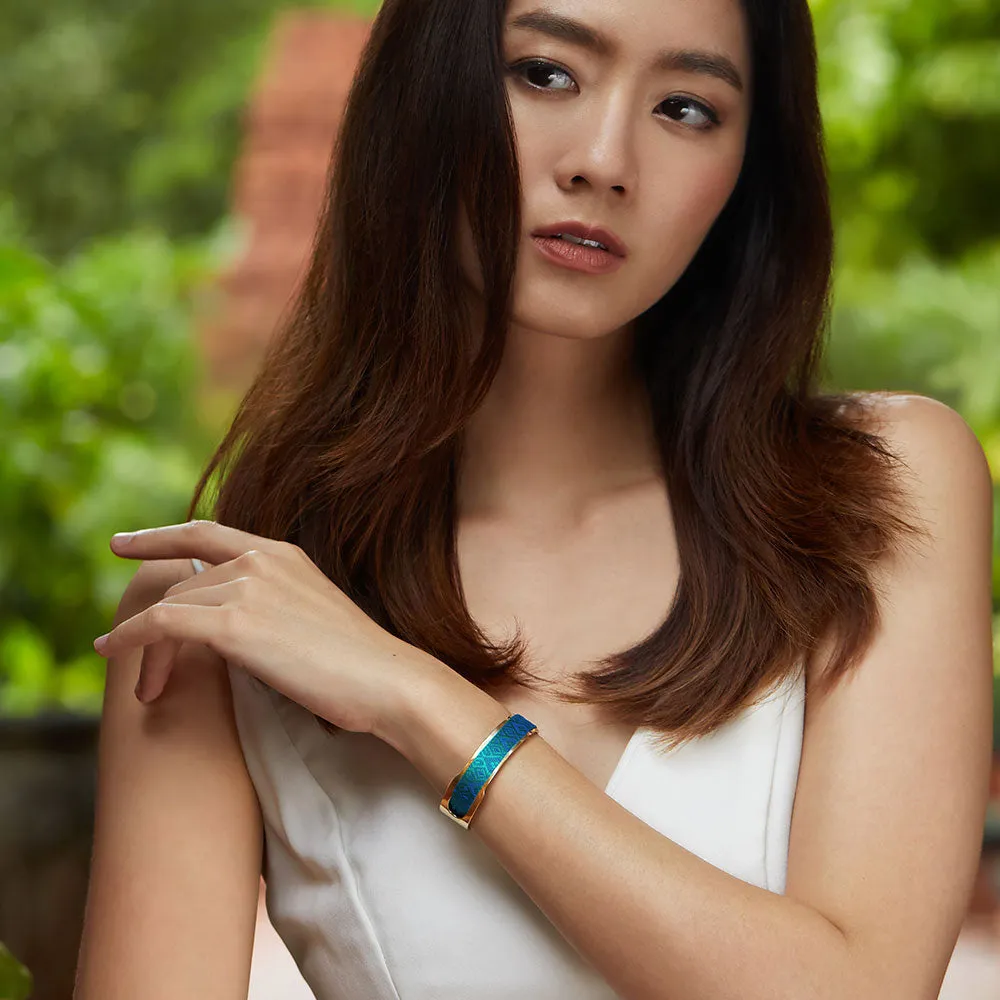 Bare Silk Cuff - Shophouse Olive