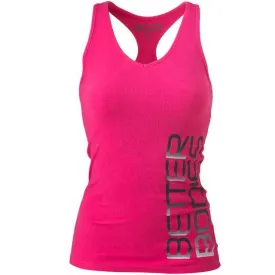 Better Bodies Fitness Rib T-Back - Hot Pink