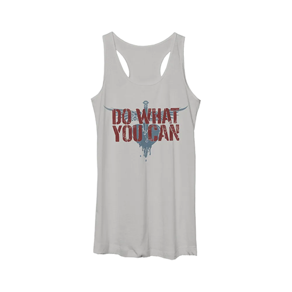 Bon Jovi Do What You Can Heart & Dagger Women's Racerback Tank