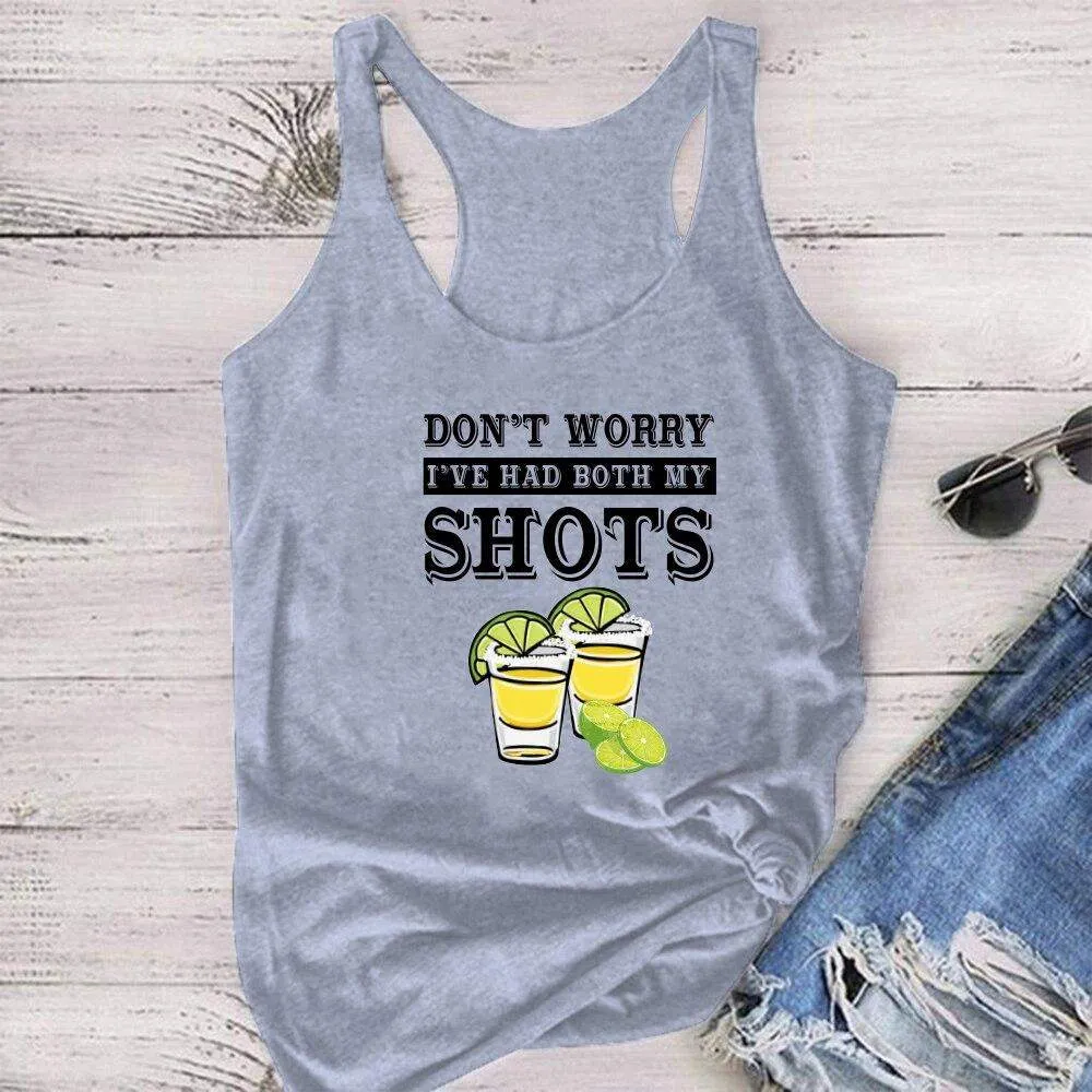 Both My Shots Tank Top