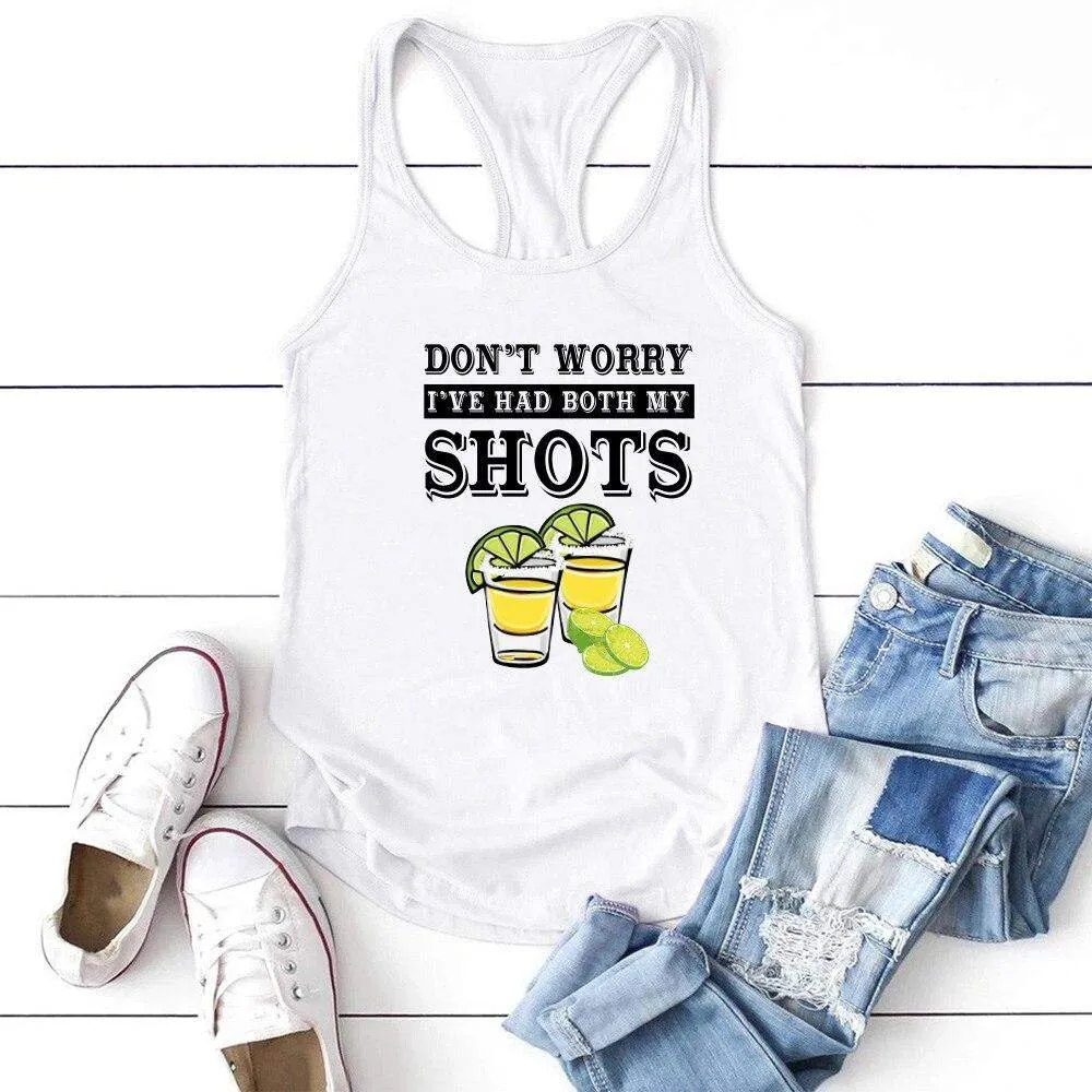Both My Shots Tank Top