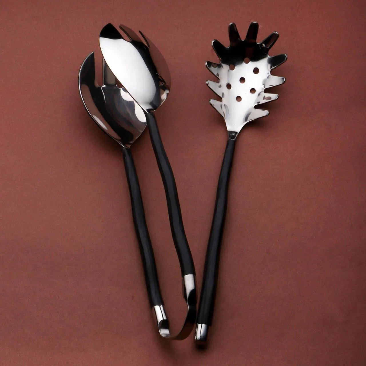 Burnished Pasta Serving Set