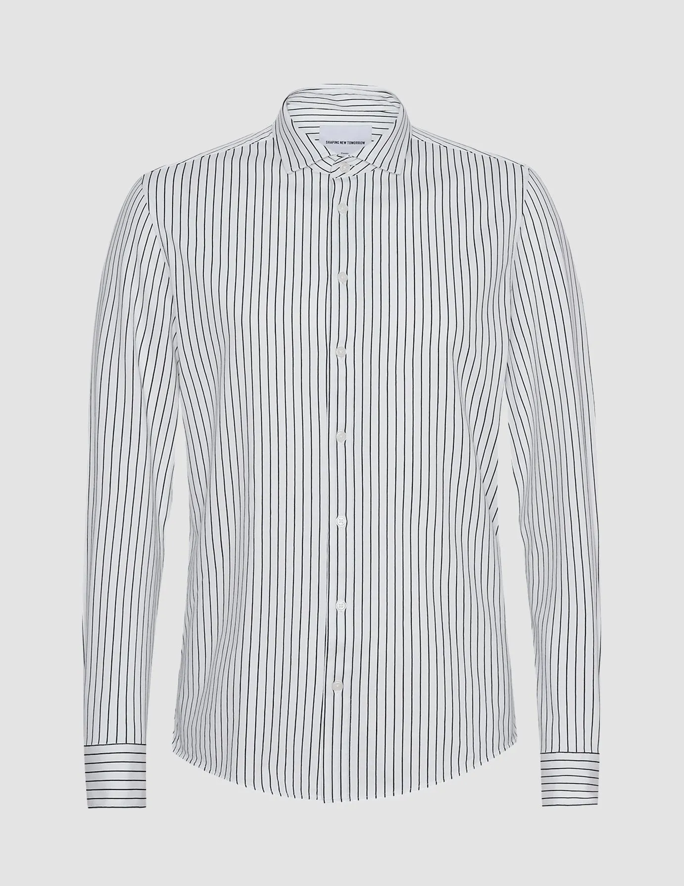 Classic Shirt Black Stripes Regular