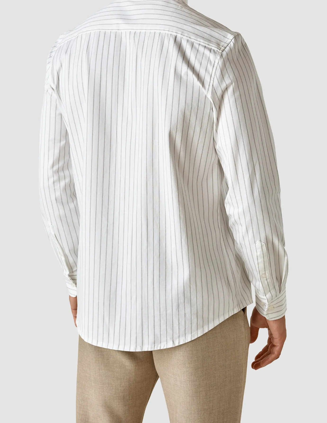 Classic Shirt Limestone Stripes Regular
