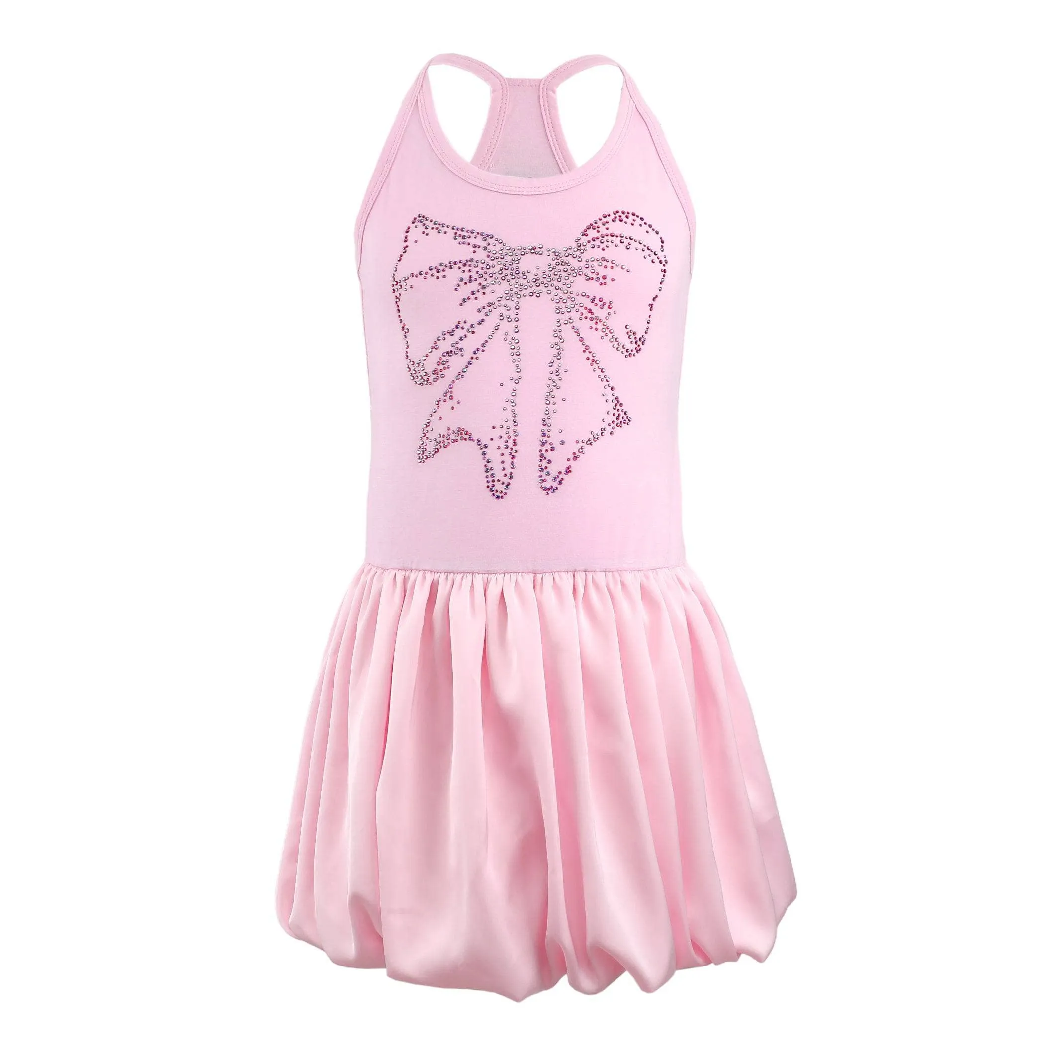 Crystal Bow Bubble Dress