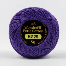 Eleganza #8 Perle Cotton by WonderFil | EL5G-29 Blueberry Bush | 5 grams