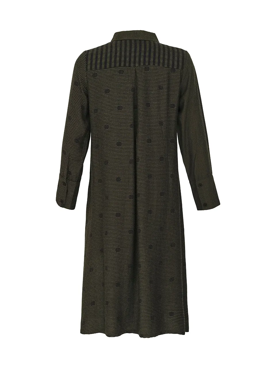 Ever Sassy - 13604 Spot / Stripe Longline Shirt