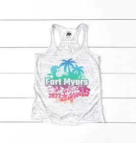 Fort Myers 2022 flowy racerback tank top