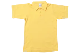 Golf Shirt Plain - Yellow