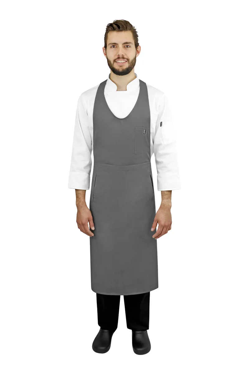 Gray Sommelier Apron