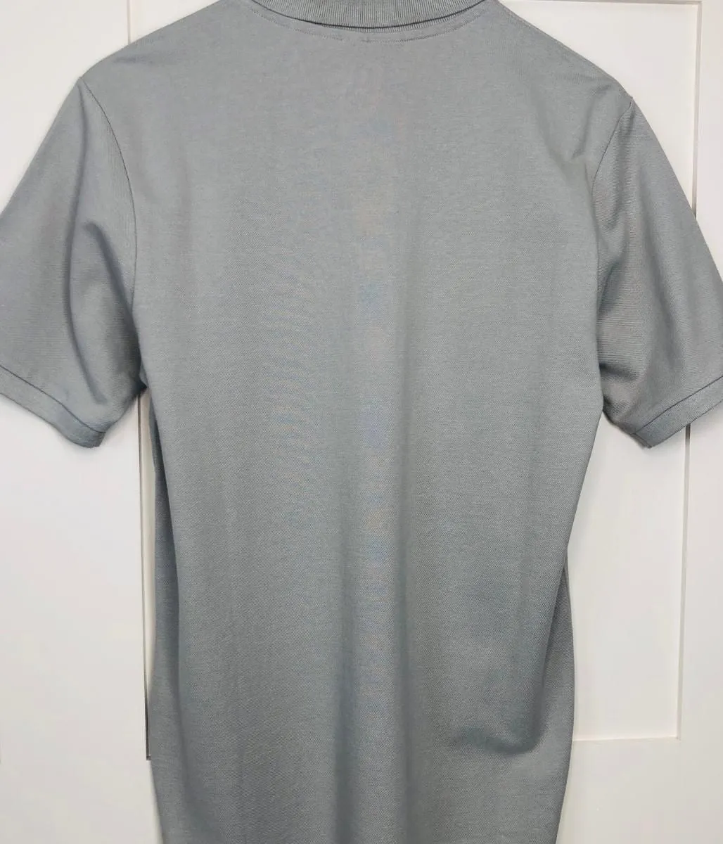 Grey Men's Chase Cotton Polo Shirt