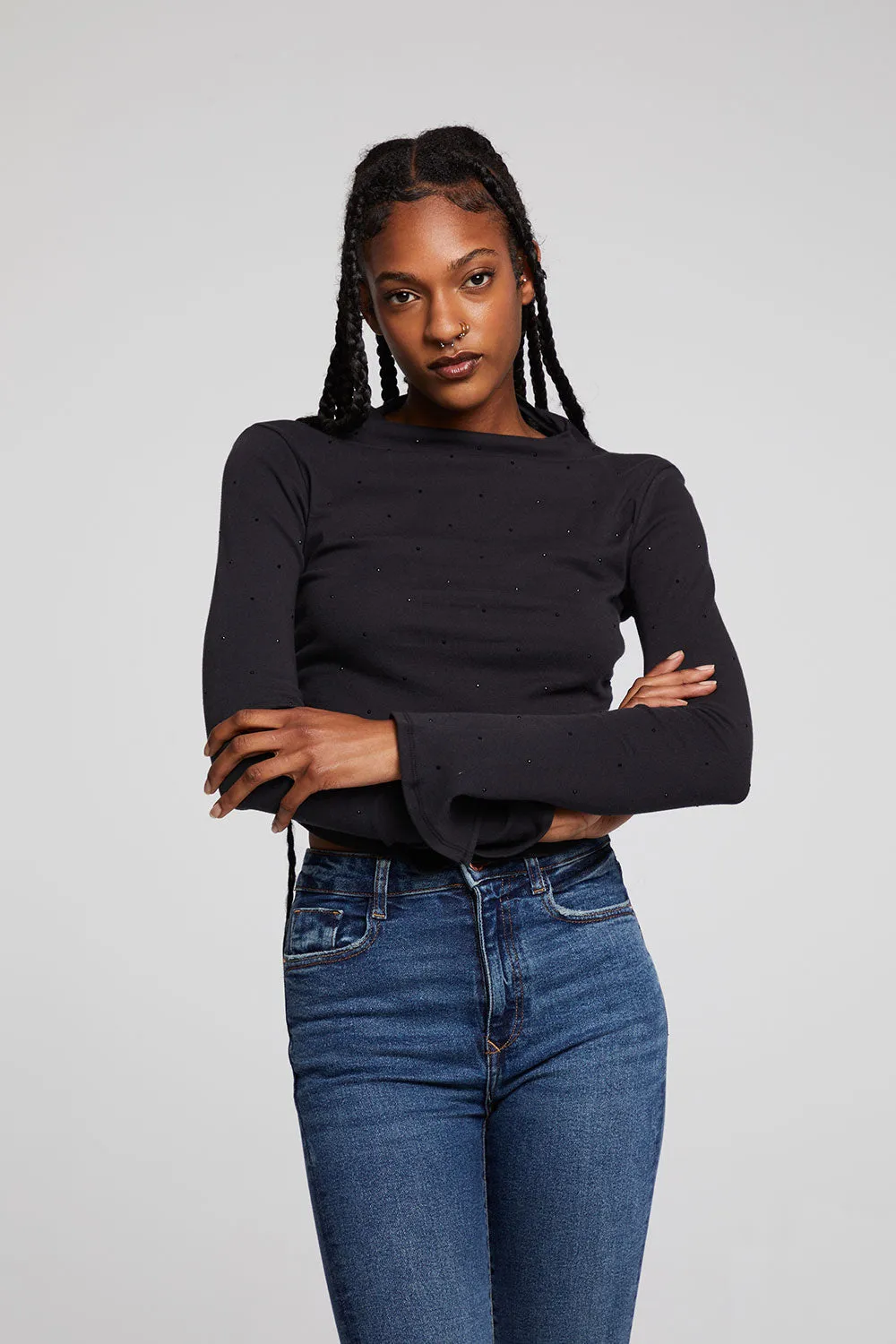 Hailey Licorice Long Sleeve