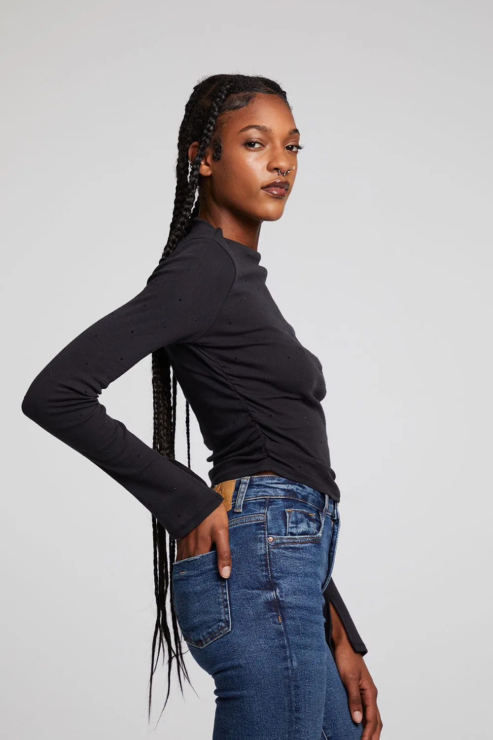 Hailey Licorice Long Sleeve