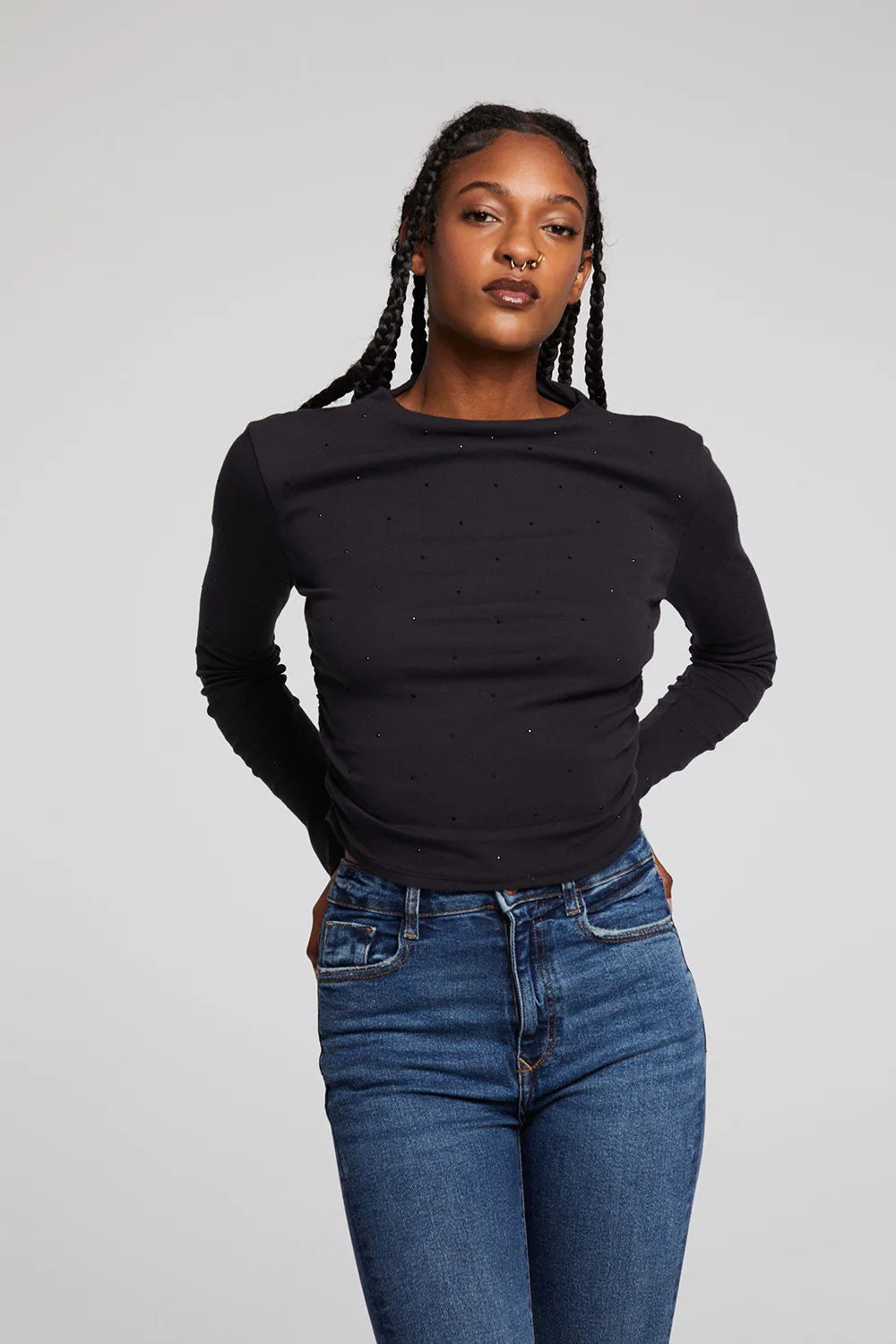 Hailey Licorice Long Sleeve