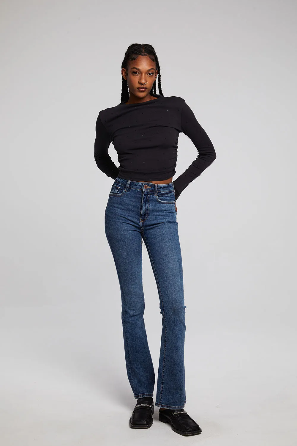 Hailey Licorice Long Sleeve