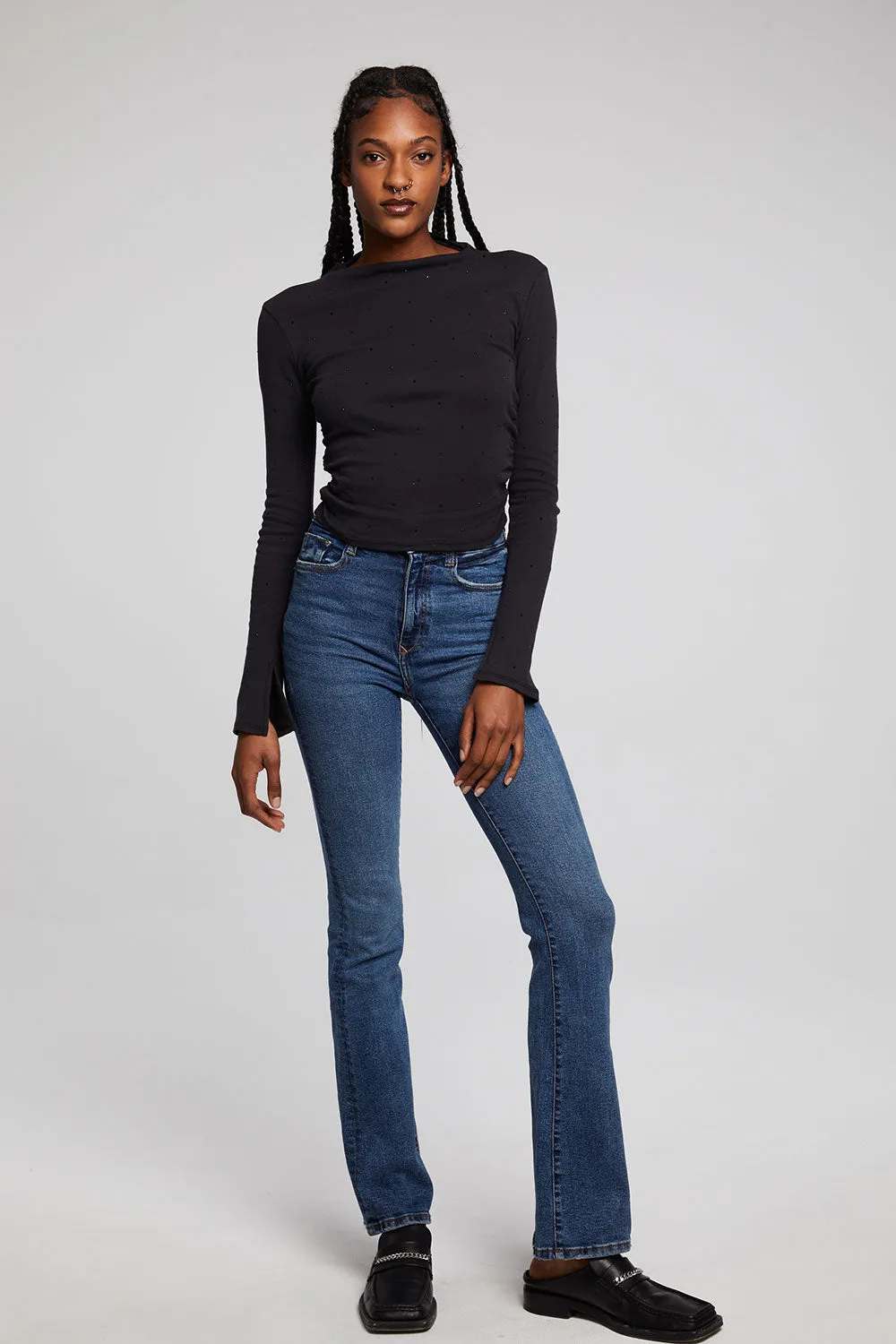 Hailey Licorice Long Sleeve