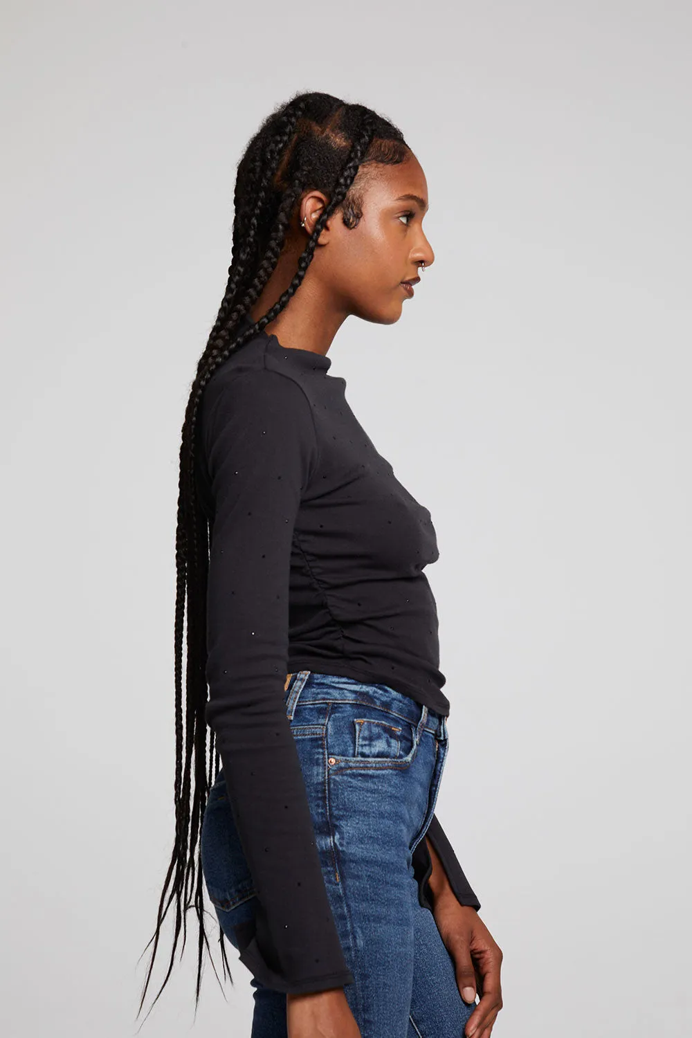 Hailey Licorice Long Sleeve
