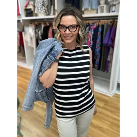 Hatley Everyday Tank - Caviar Stripes