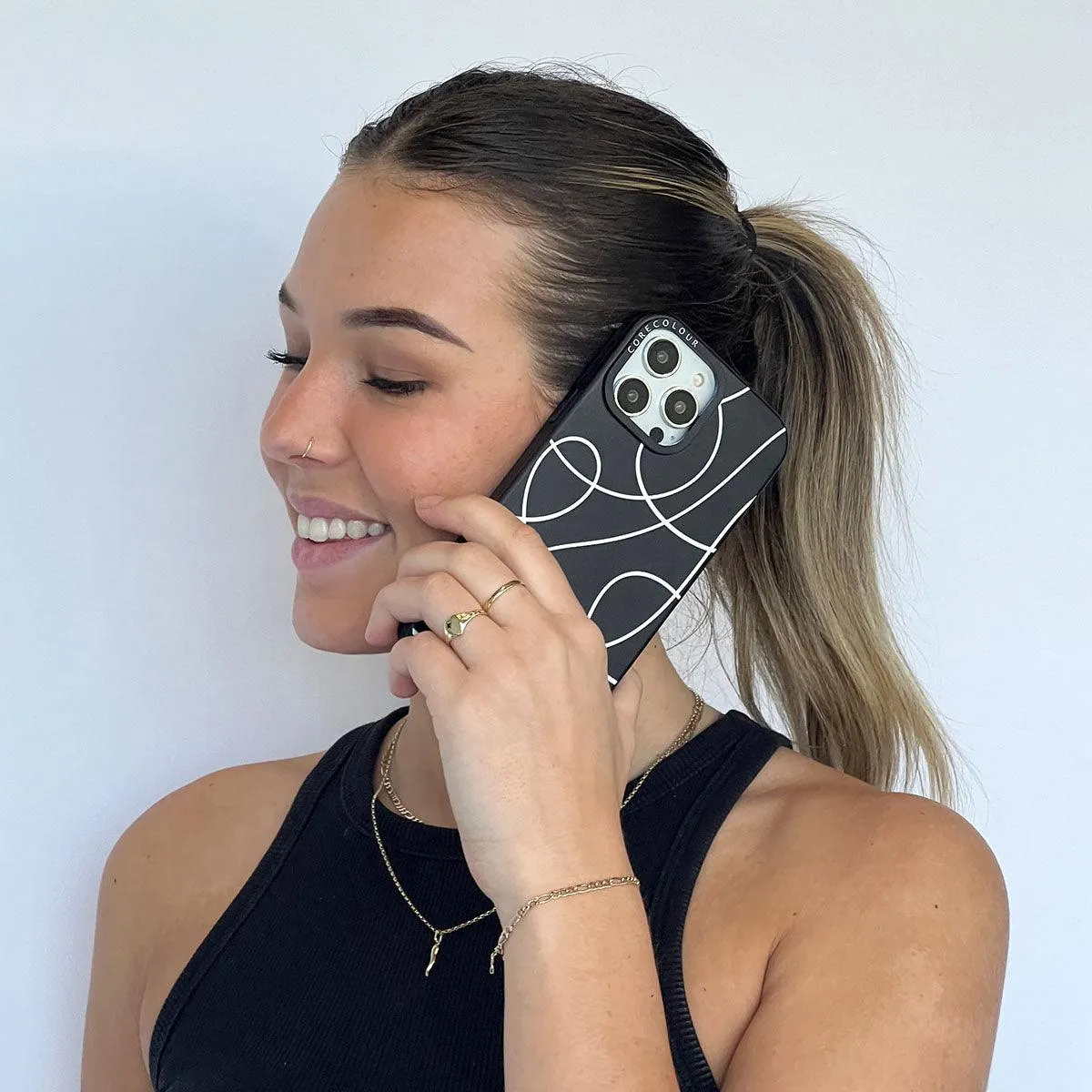 iPhone 12 Pro Seeing Squiggles Phone Case