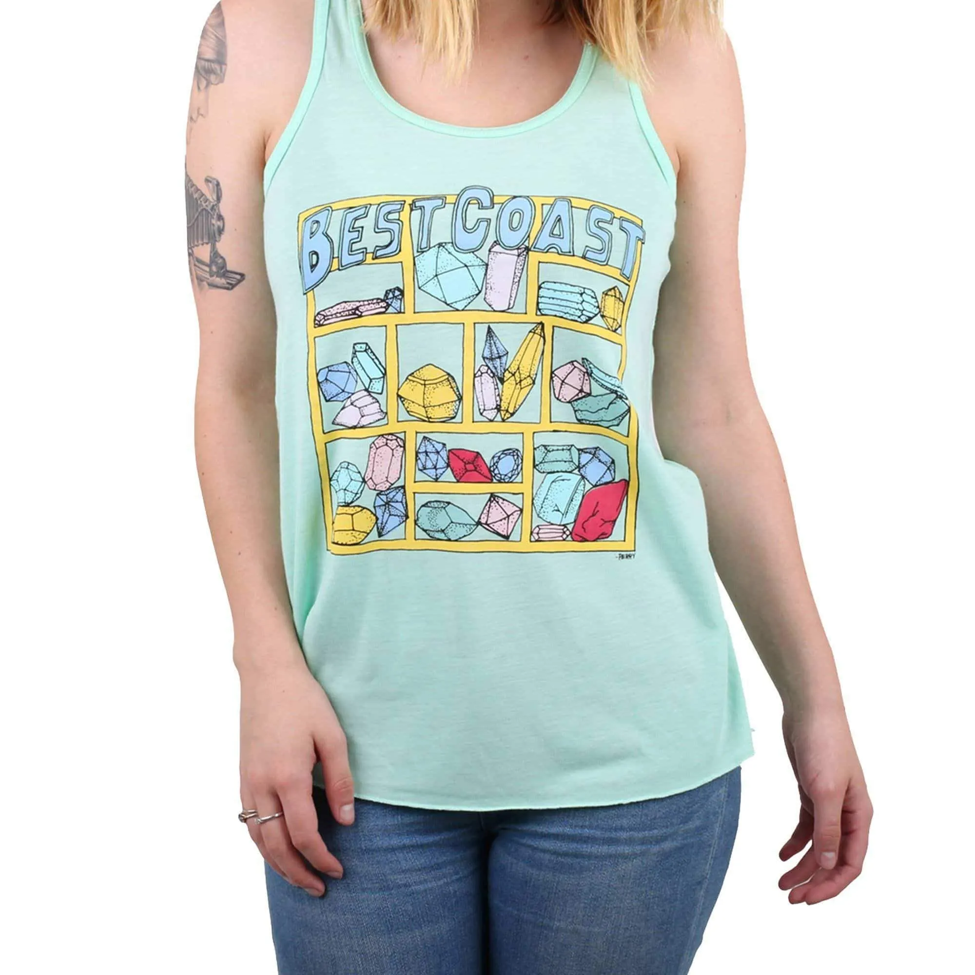 'Jewels' Women's Racerback Tank
