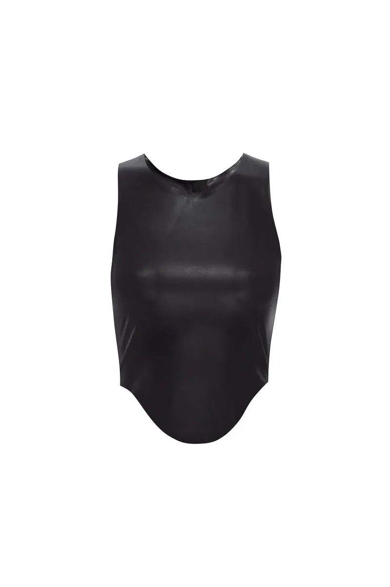 JINX TANK - BLACK LATEX