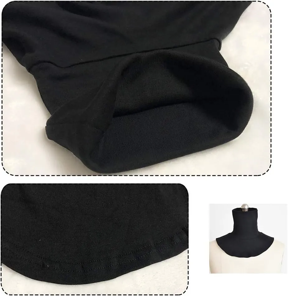 Joyci Fashion Turtleneck False Collar Winter Unisex Cotton Simple Dickey Collar