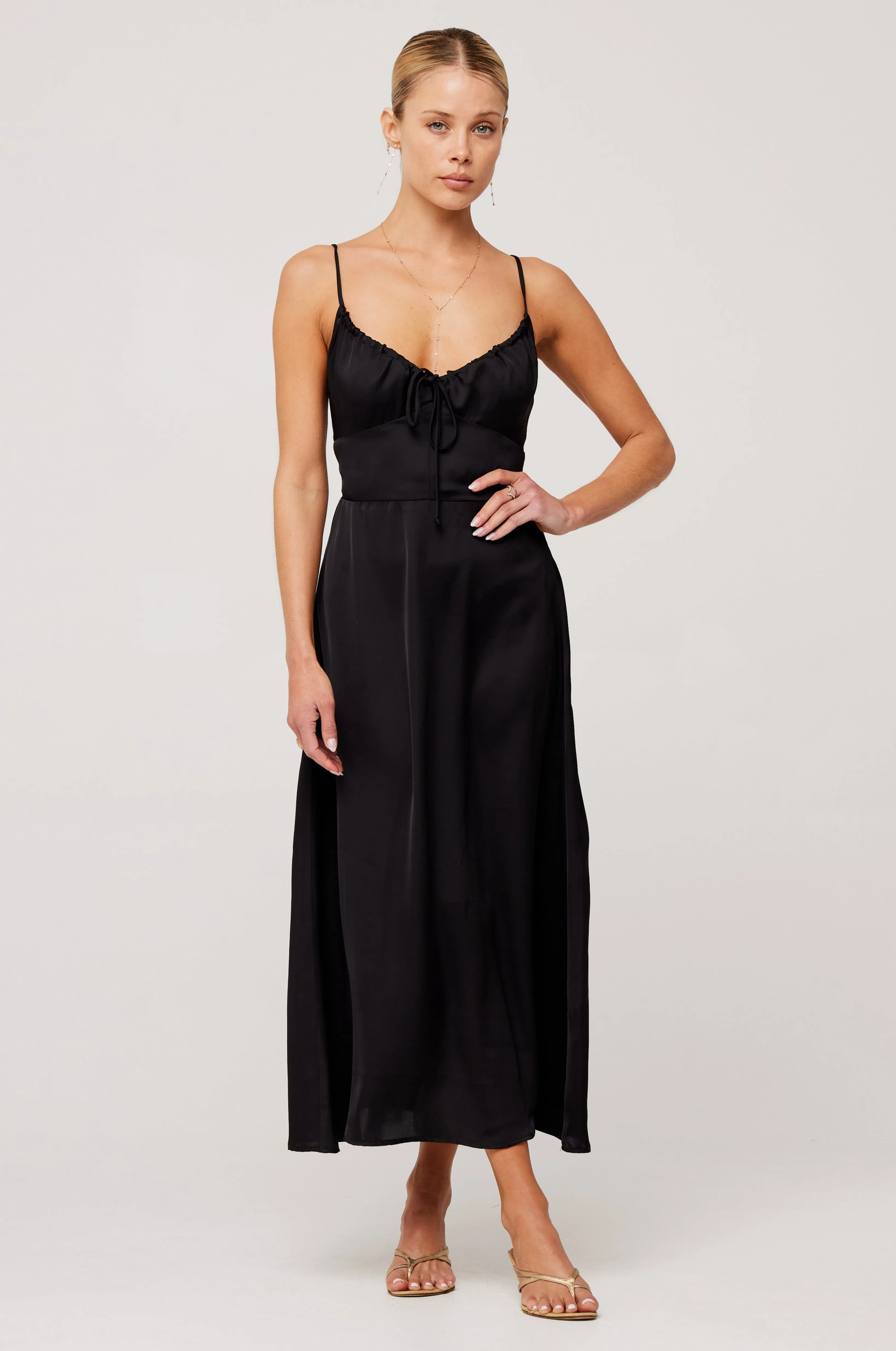 Kaitlyn Midi in Black
