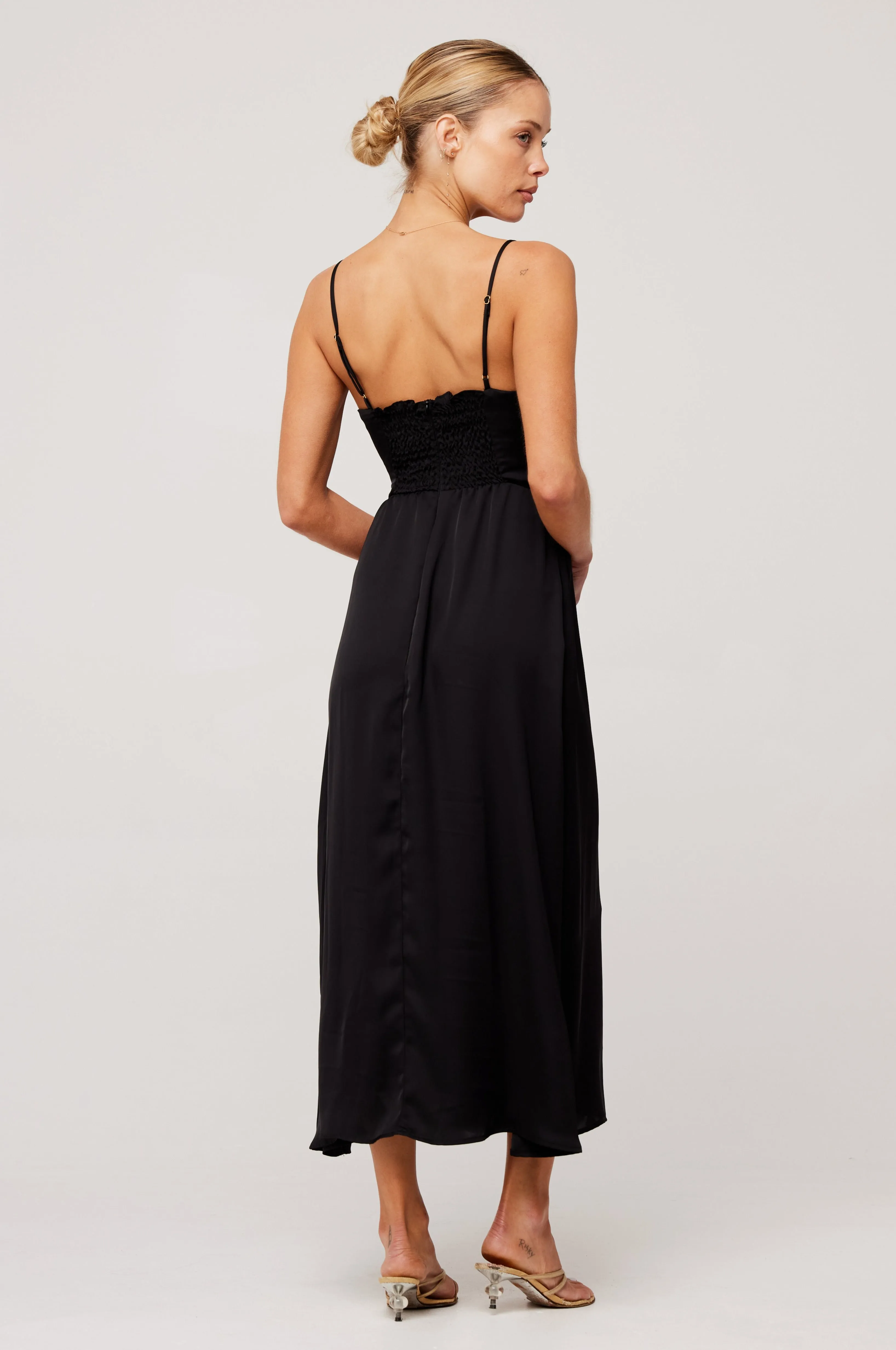 Kaitlyn Midi in Black