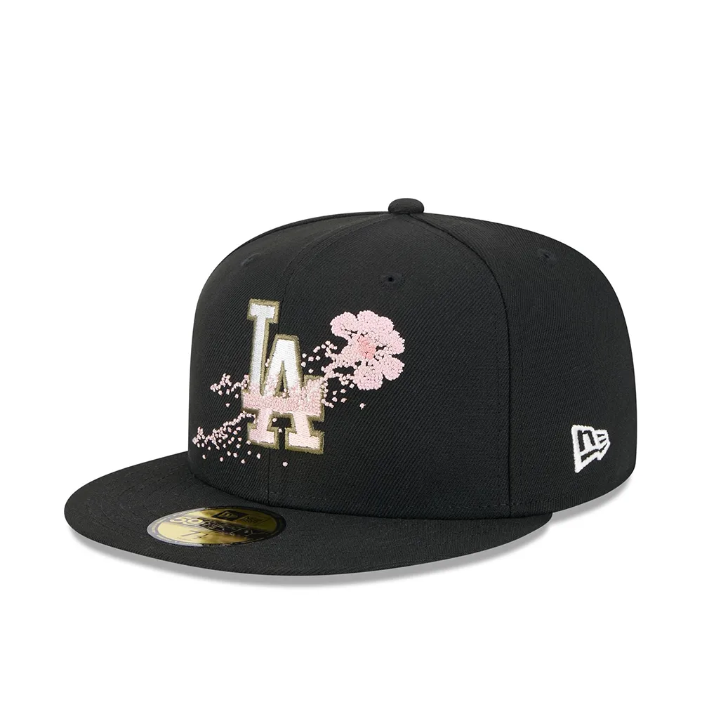 LA Dodgers 'Dotted Floral' 'Black'