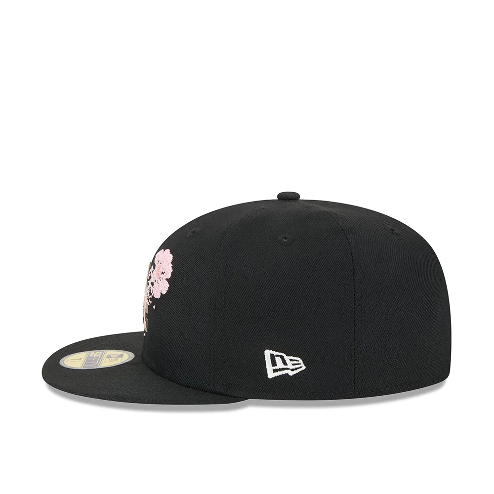 LA Dodgers 'Dotted Floral' 'Black'