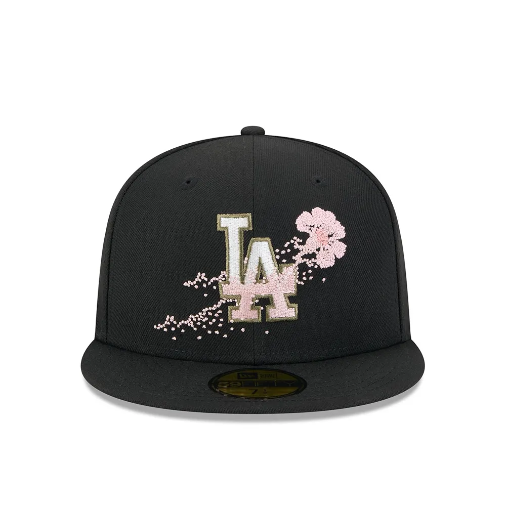LA Dodgers 'Dotted Floral' 'Black'