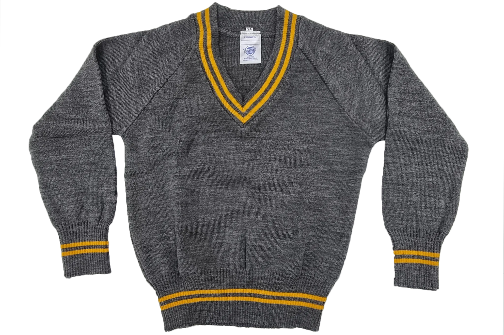 Longsleeve Striped Jersey - Grey/Gold