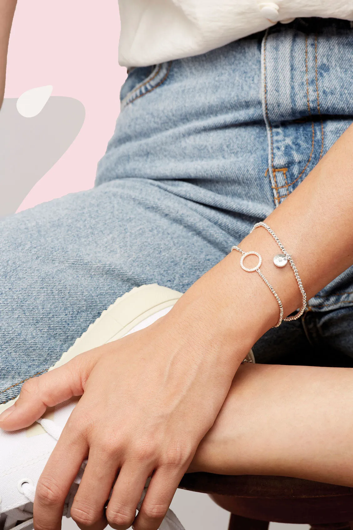Louise CZ Circle Bracelet