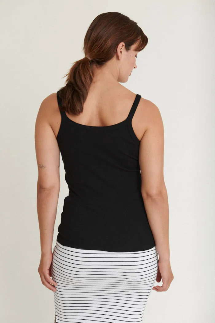 Ludmilla Strap Top - Black