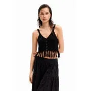 Madagascar Crochet Tank -Sun