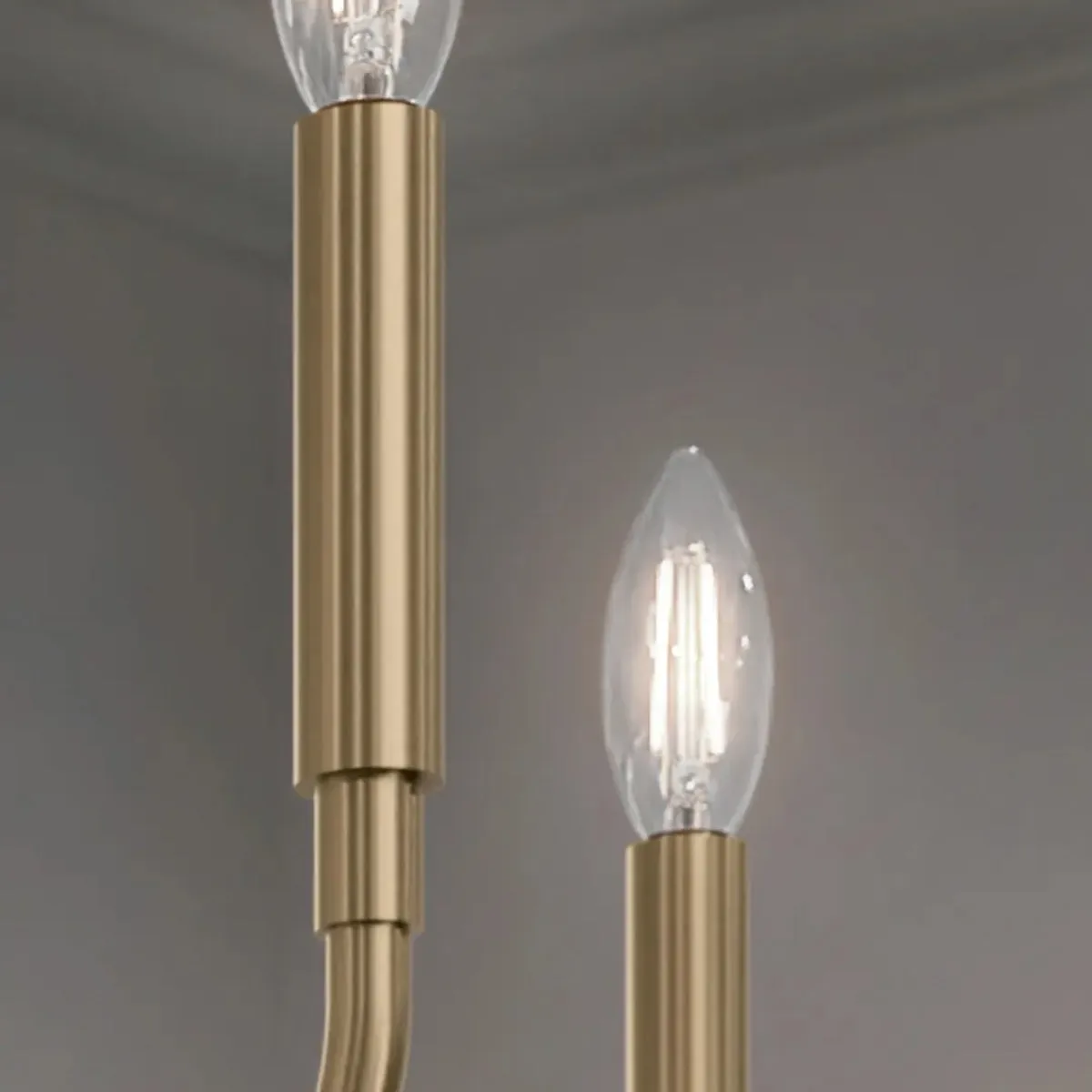 Madden 38" 6-Light Chandelier, Champagne Bronze Finish