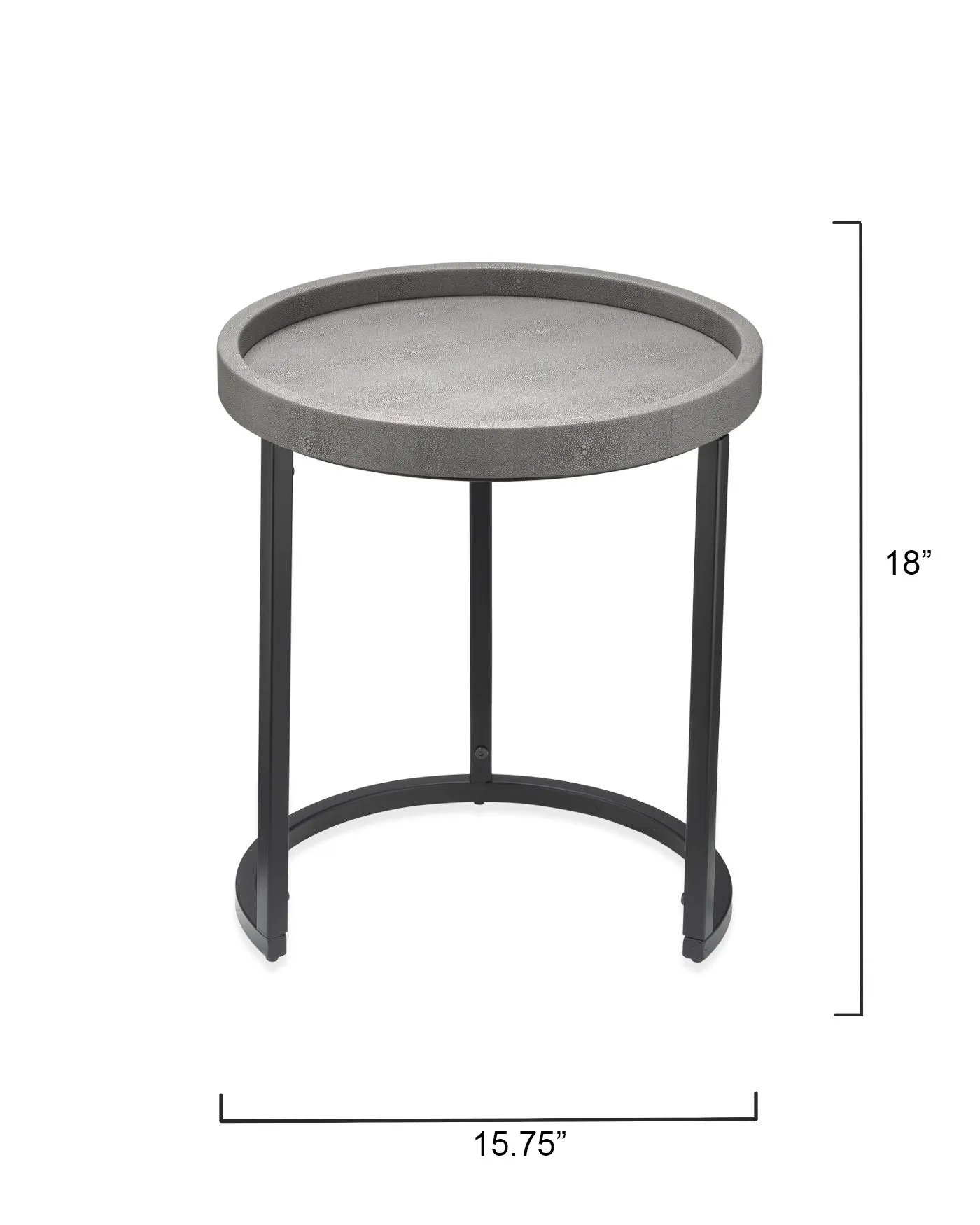 Maddox Side Tables (Set Of 3) Grey