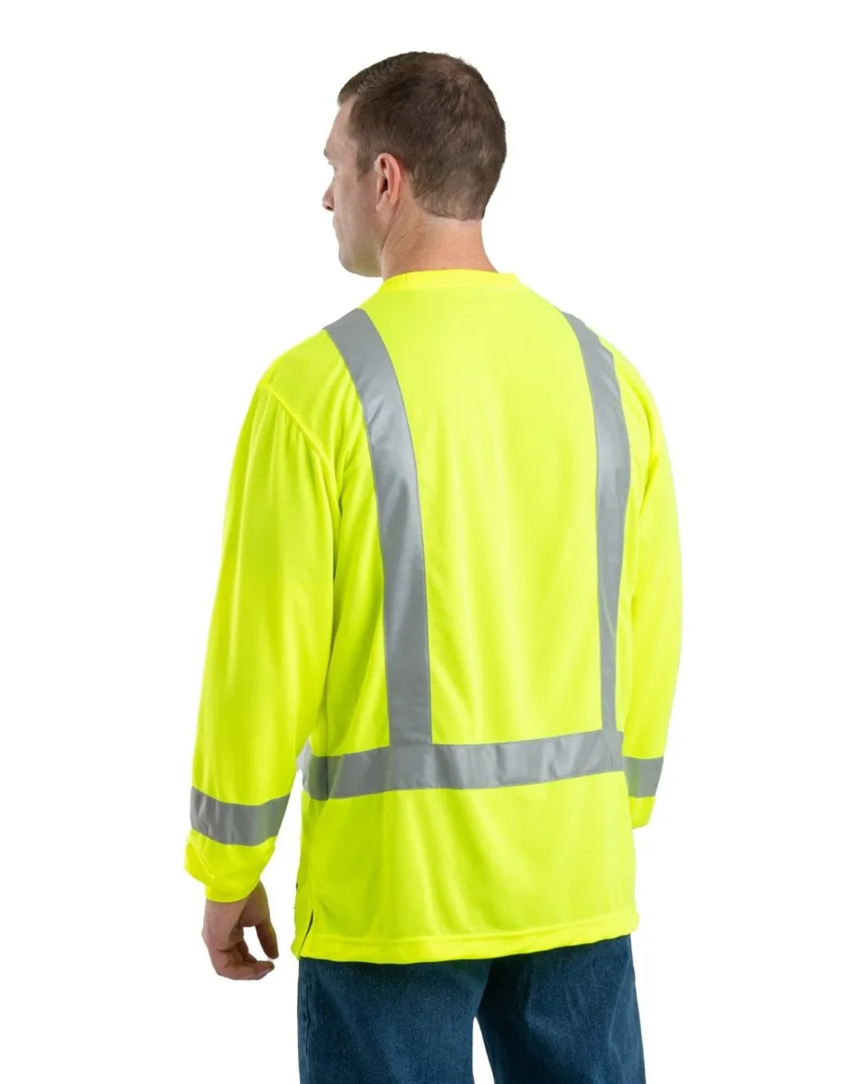 Men's Hi Vis Class 3 Long Sleeve Tee