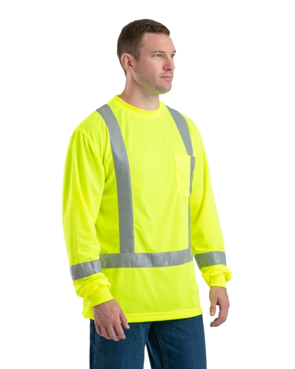 Men's Hi Vis Class 3 Long Sleeve Tee