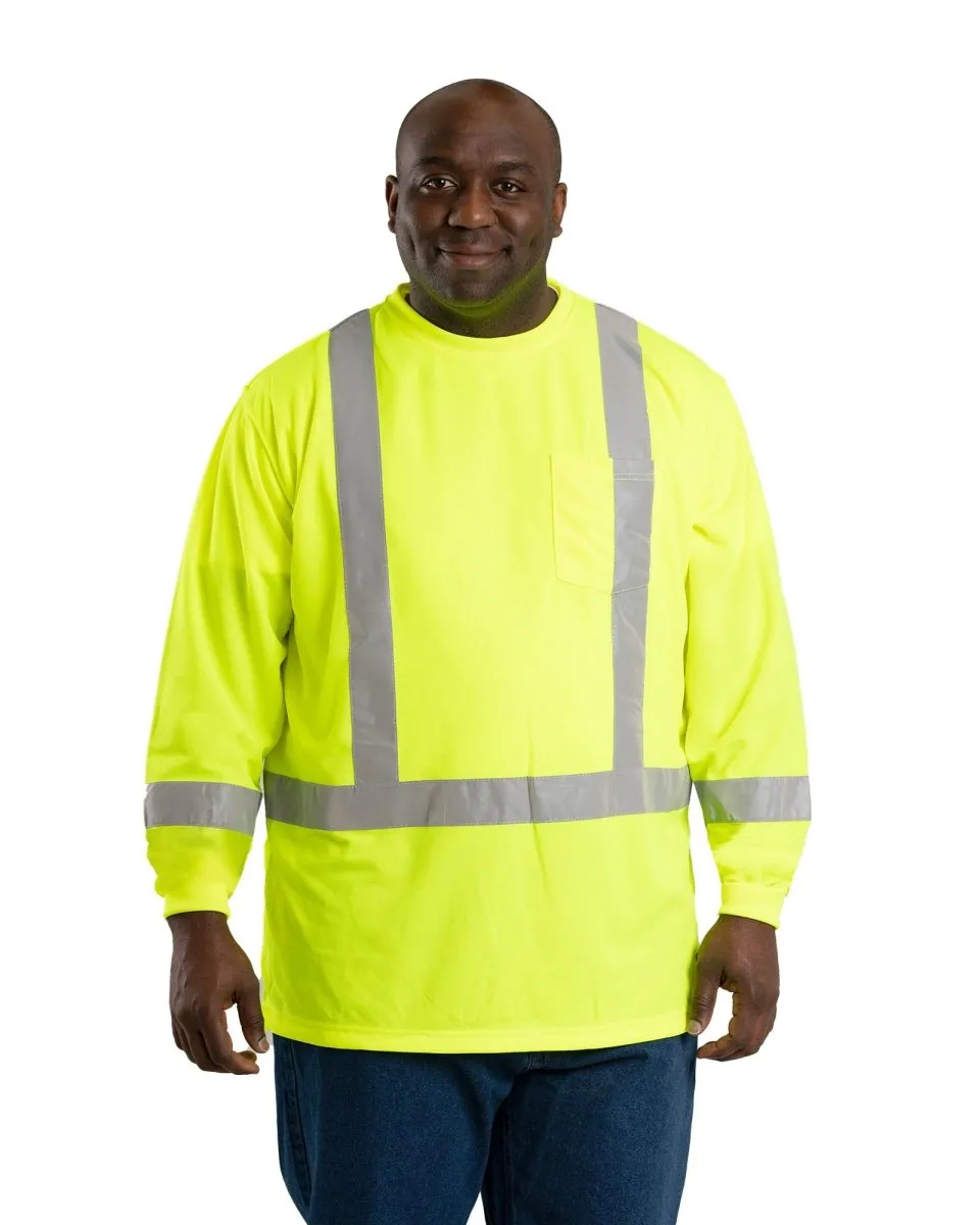 Men's Hi Vis Class 3 Long Sleeve Tee