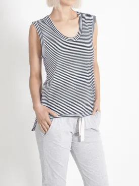 Perfecto Tank Fine Stripe