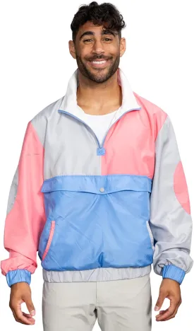 Retro Windbreaker Jacket Lightweight 80s & 90s Colorful Designs