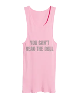 Roxxxy: The Doll Rhinestone Ribbed Tank Top
