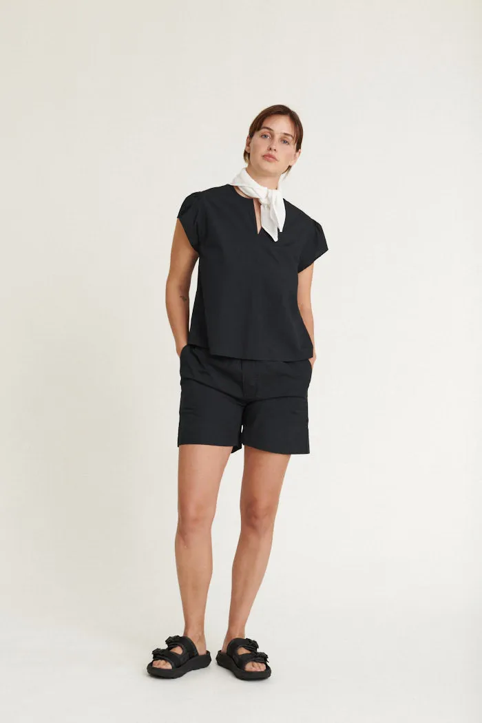 Silje SS Top - Black